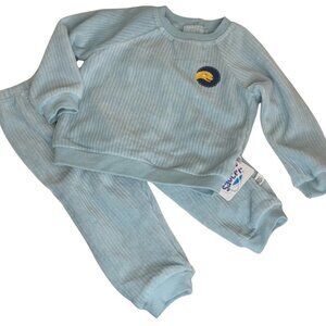 Baby Boys Matching Set - Blue Soft - NWT - Size 6-9m